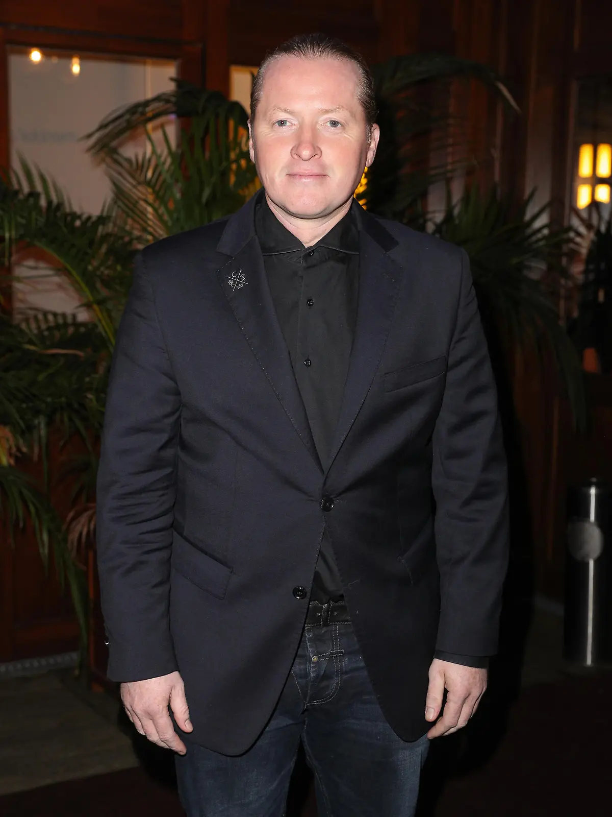 Joey Kelly ganz in schwarz
