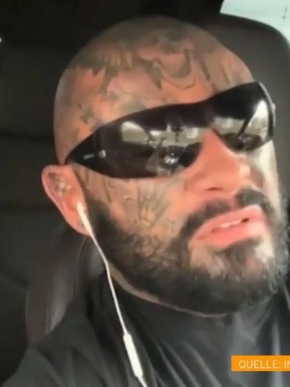 Lenox meldet sich in einem Instagram-Video zu Wort.