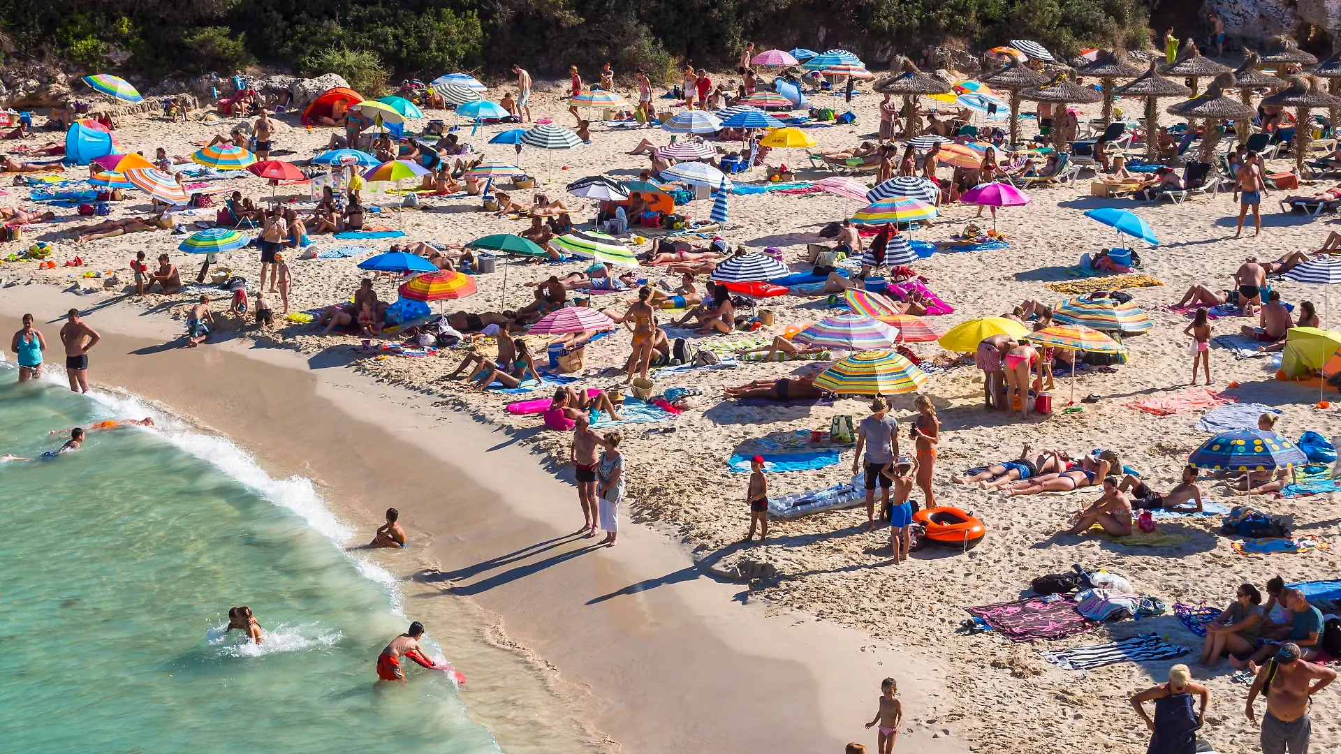 Strand von Cala Llombarts, Mallorca, Balearen, Spanien, Europa