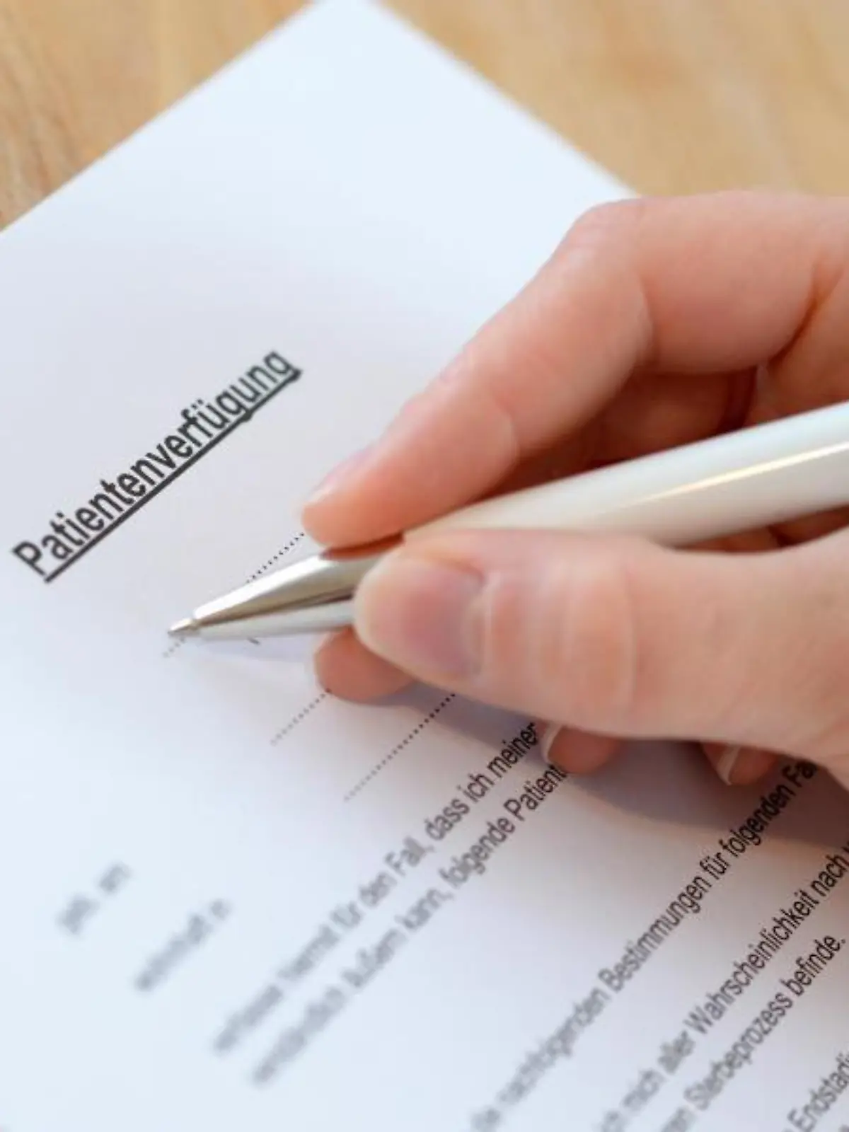 Patientenverfügung