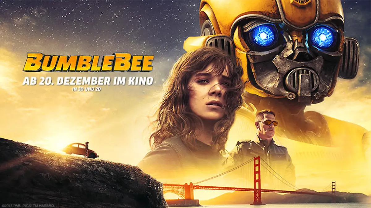 Bumblebee, ab 20. Dezember 2018 im Kino.