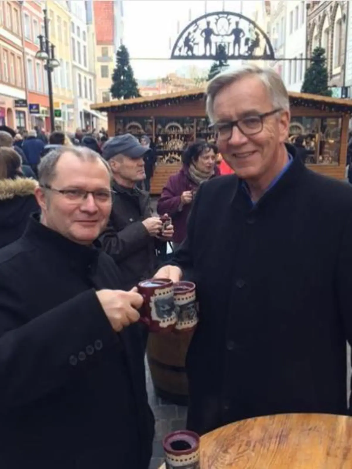 Thorsten Zopf und Dietmar Bartsch