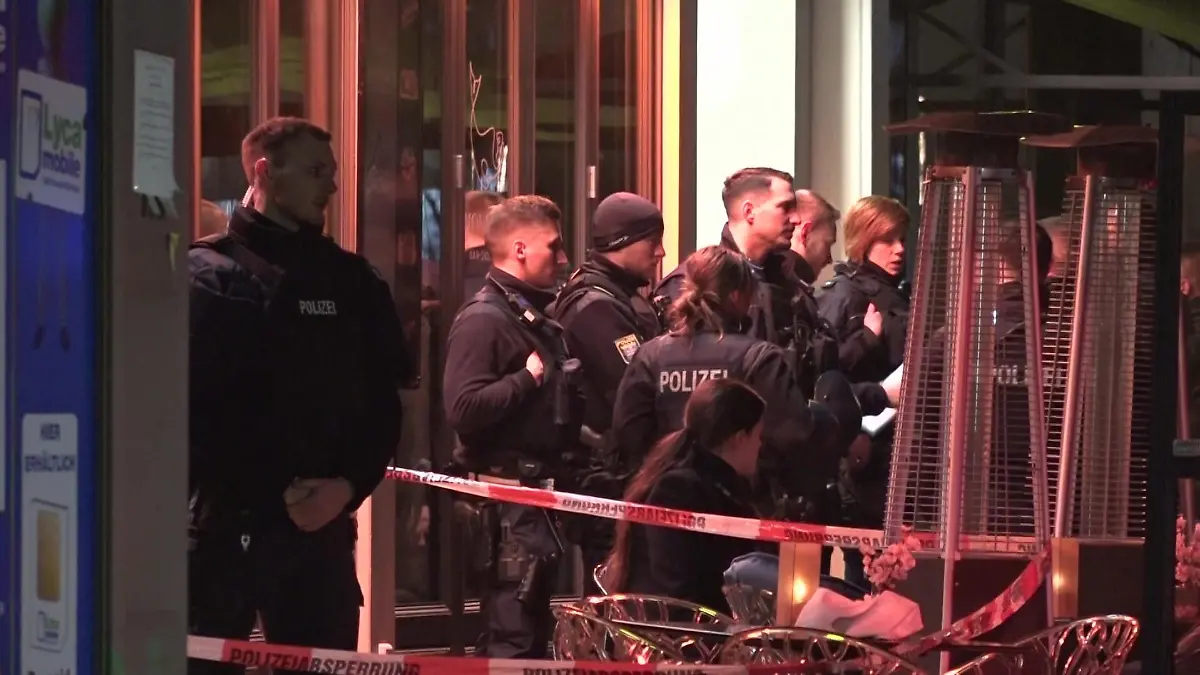 Schüsse fielen in einer Frankfurter Bar.