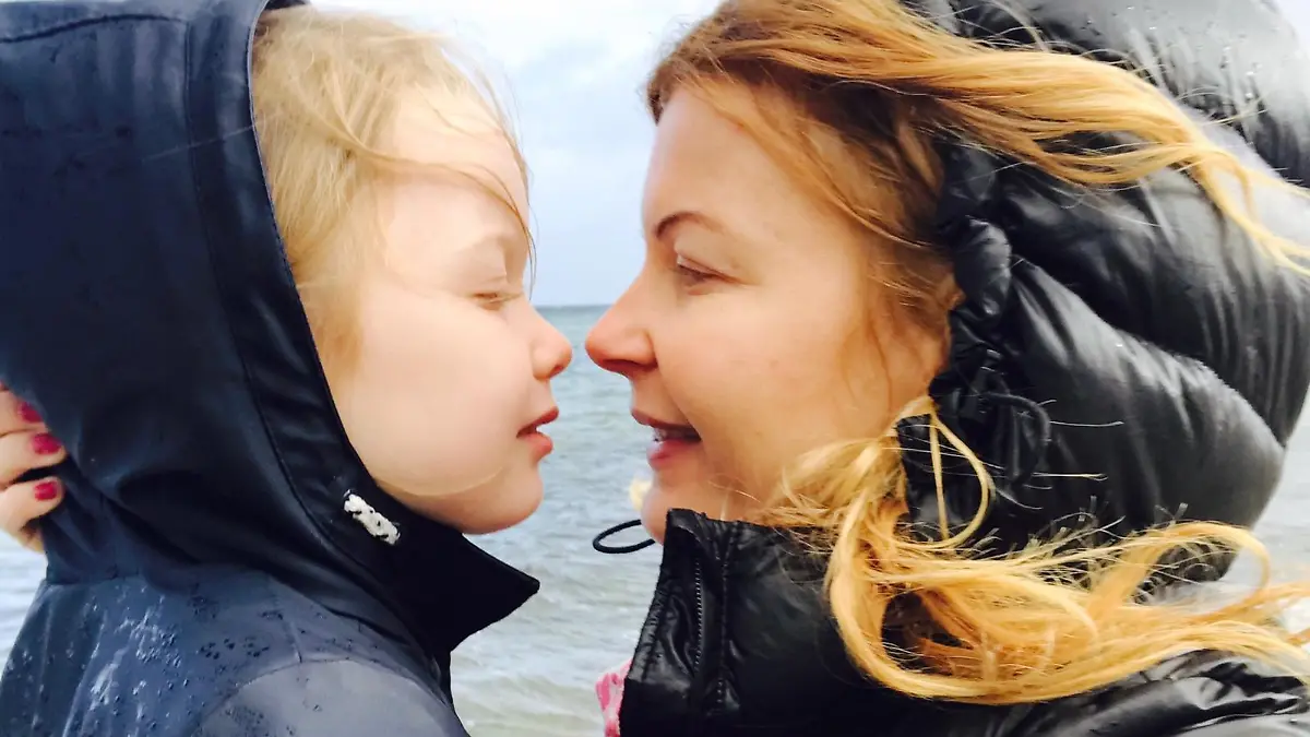 Eva Imhof und ihre Tochter