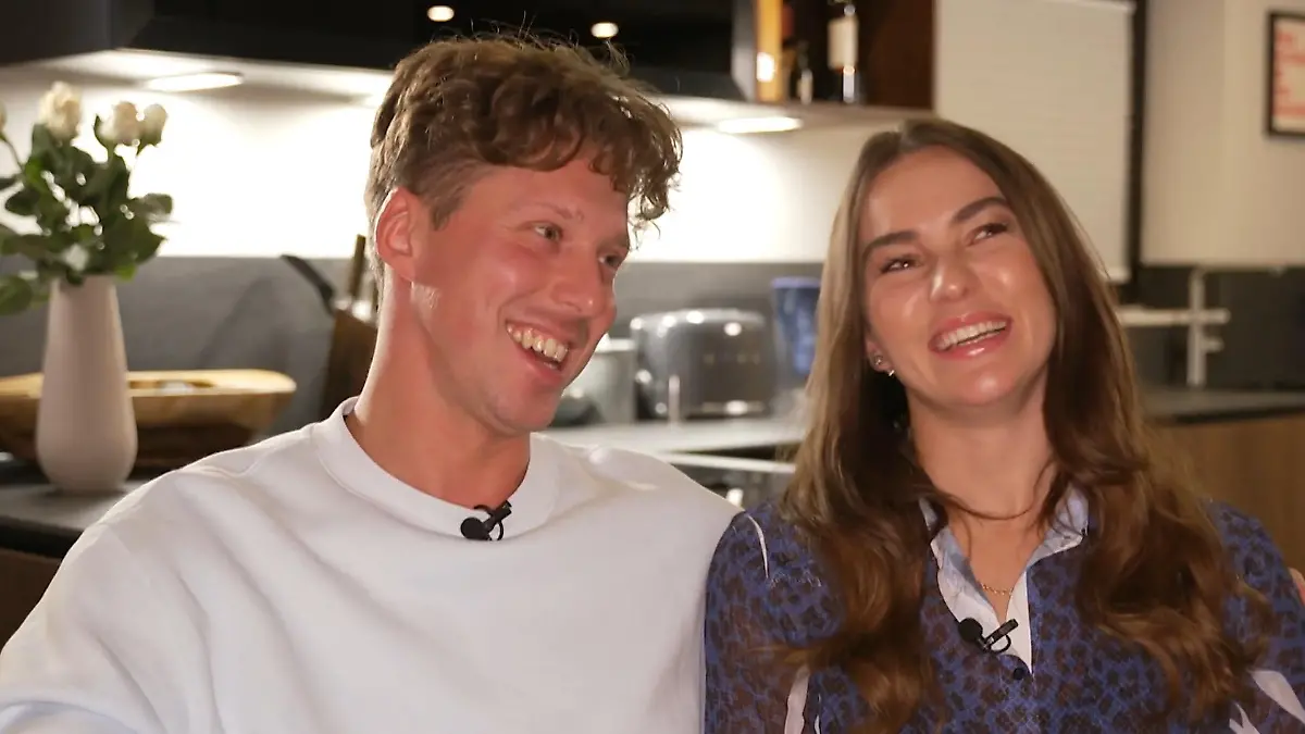 Für Valentin Lusin ein doppelter Grund zur Freude Renata ist schwanger