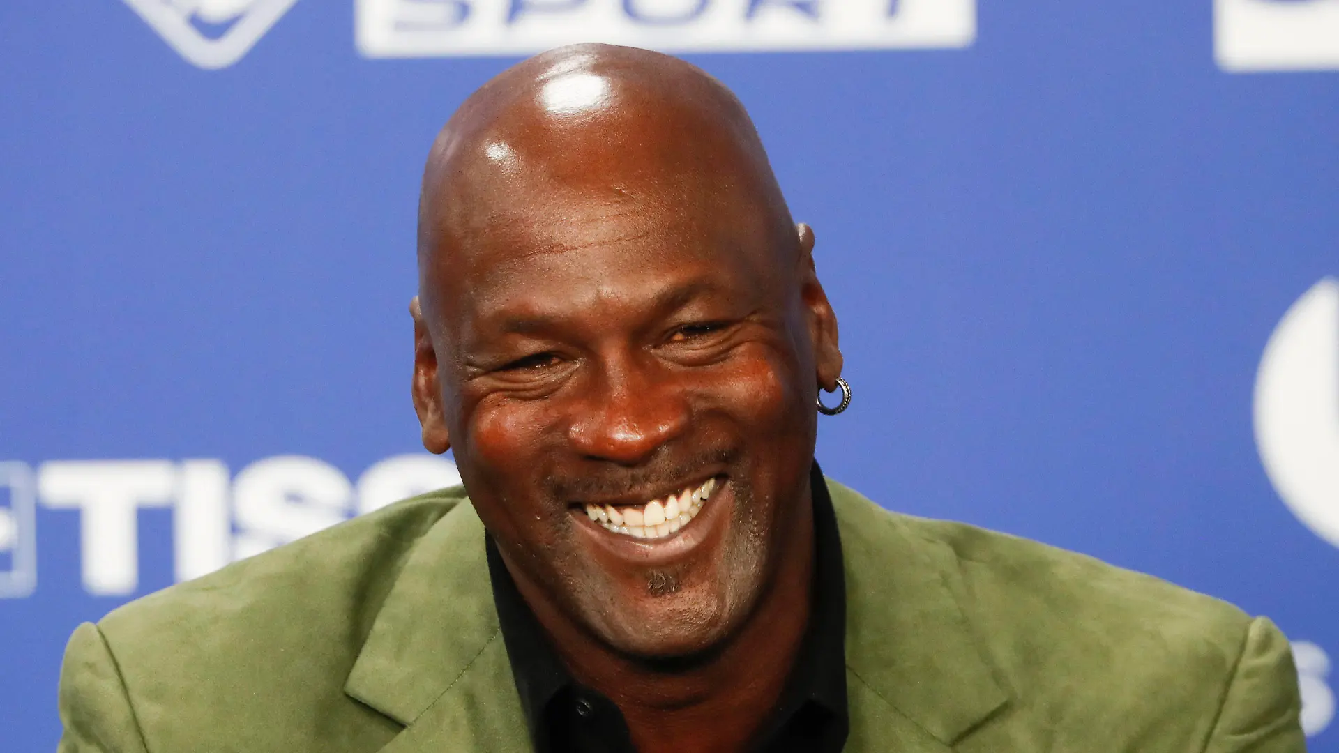 FILE - Basketball legend Michael Jordan speaks during a press conference ahead of an NBA basketball game between the Charlotte Hornets and Milwaukee Bucks in Paris, Jan. 24, 2020. Jordan is celebrating his 60th birthday on Friday, Feb. 17, 2023, by making a $10 million donation to Make-A-Wish America. It is the largest donation ever received from an individual in the organization’s 43-year history. (AP Photo/Thibault Camus, File)