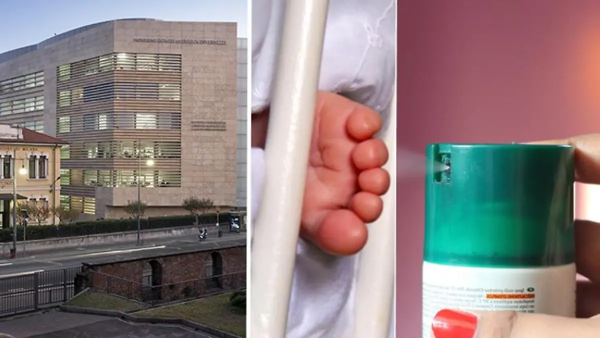 In dieser Mailänder Kinderklinik flog mittels Video-Überwachung alles auf: Über Monate hat eine 29-jährige Italienerin den Körper ihrer 17 Monate alten Tochter mit Deo besprüht. Die Folgen waren Hautausschläge, Verkrustungen und offene Schürfwunden.