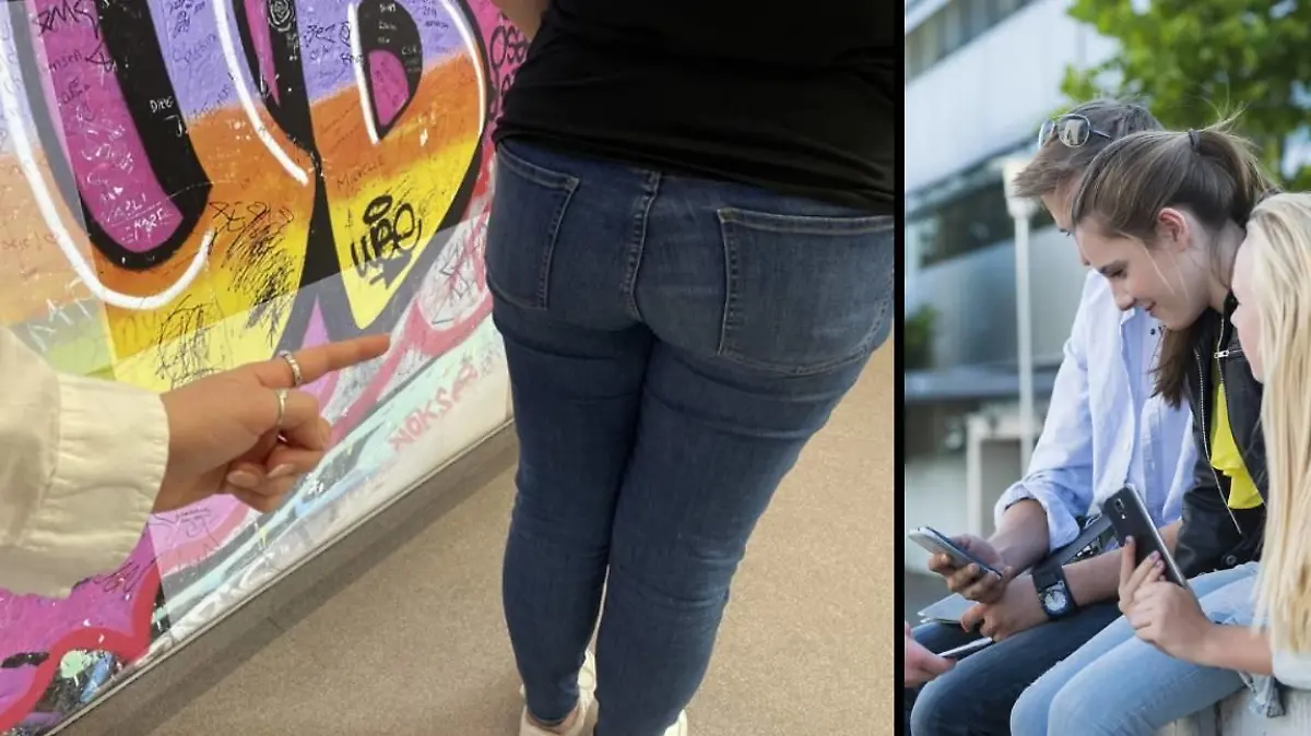Die Challenge: Heimlich die Finger in die Bockbacke eines anderes Kindes stecken