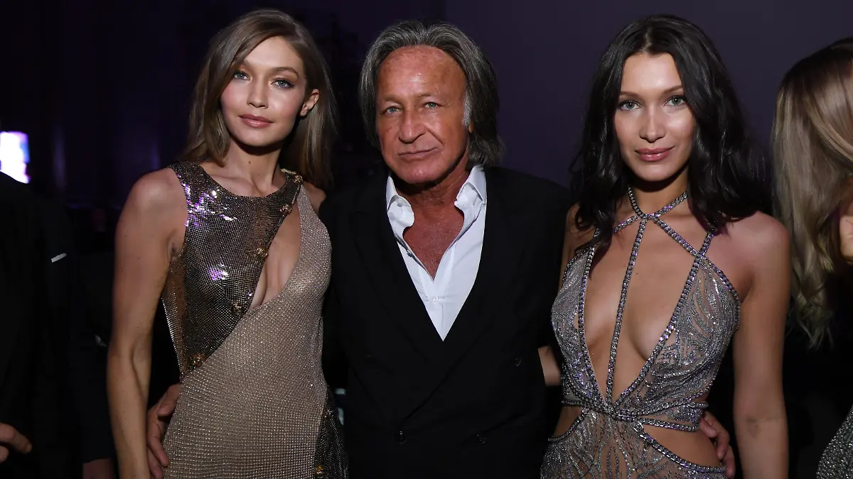 Gigi, Mohamed und Bella Hadid im Jhr 2016 bei der "Victoria's Secret Fashionshow"