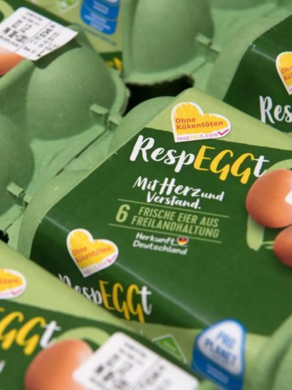 Eier aus neuer Methode