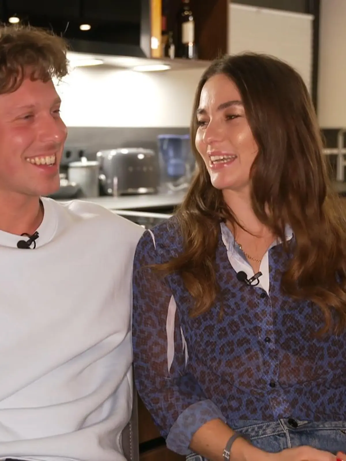 Valentin und Renata Lusin im Baby-Interview bei RTL.