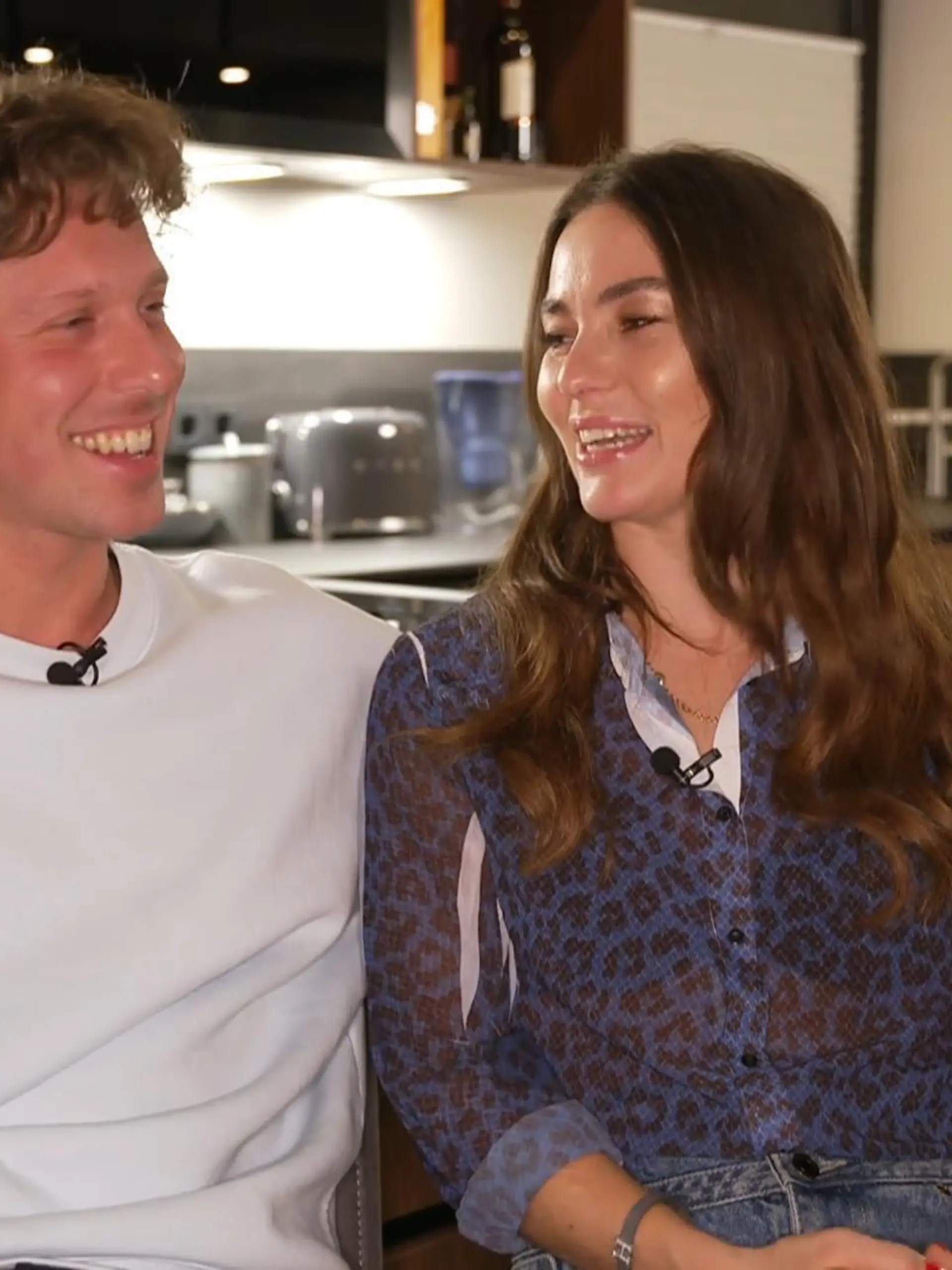 Valentin und Renata Lusin im Baby-Interview bei RTL.