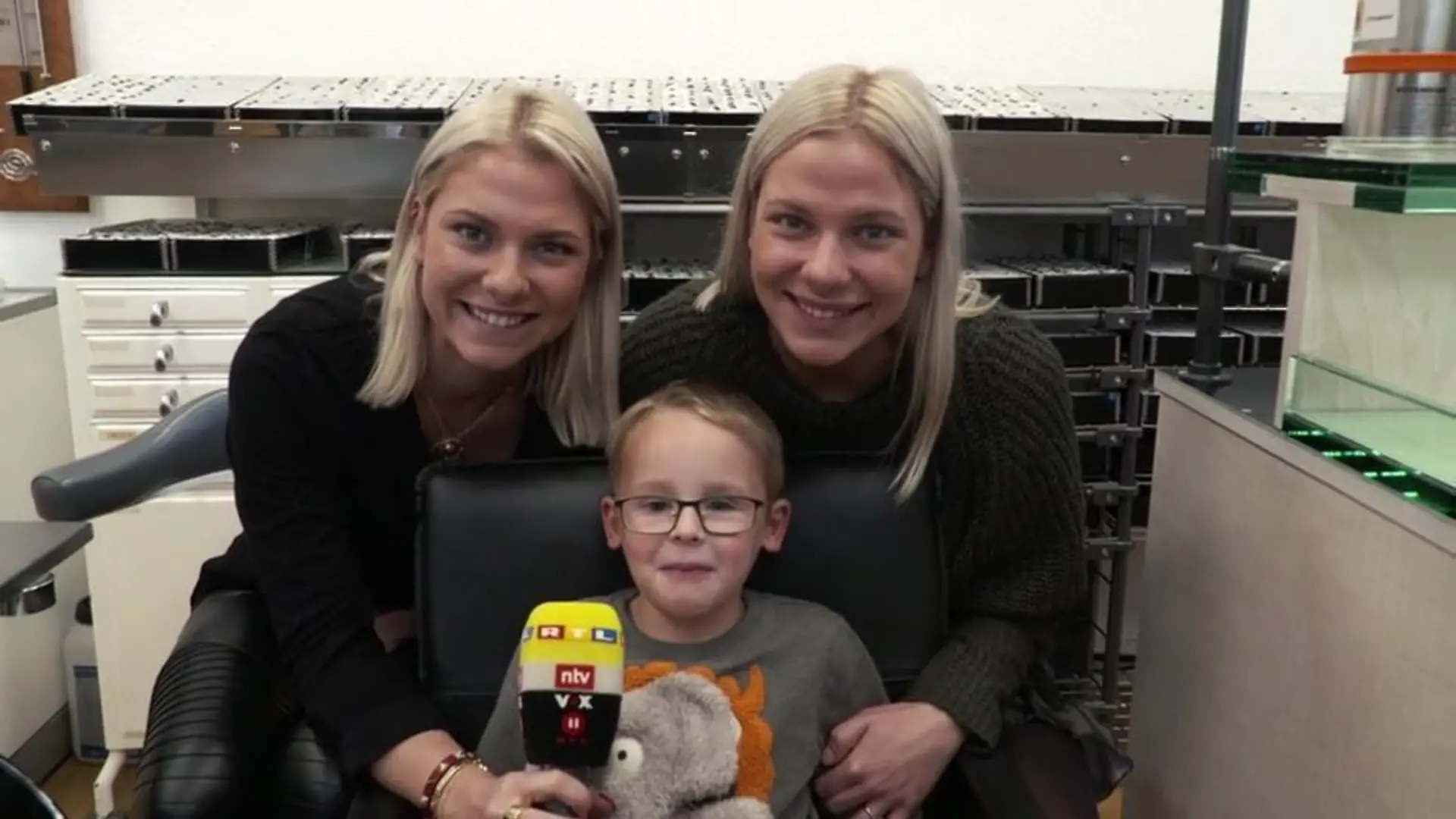 Valentina und Cheyenne wollen Till helfen Kampf gegen Augenkrebs