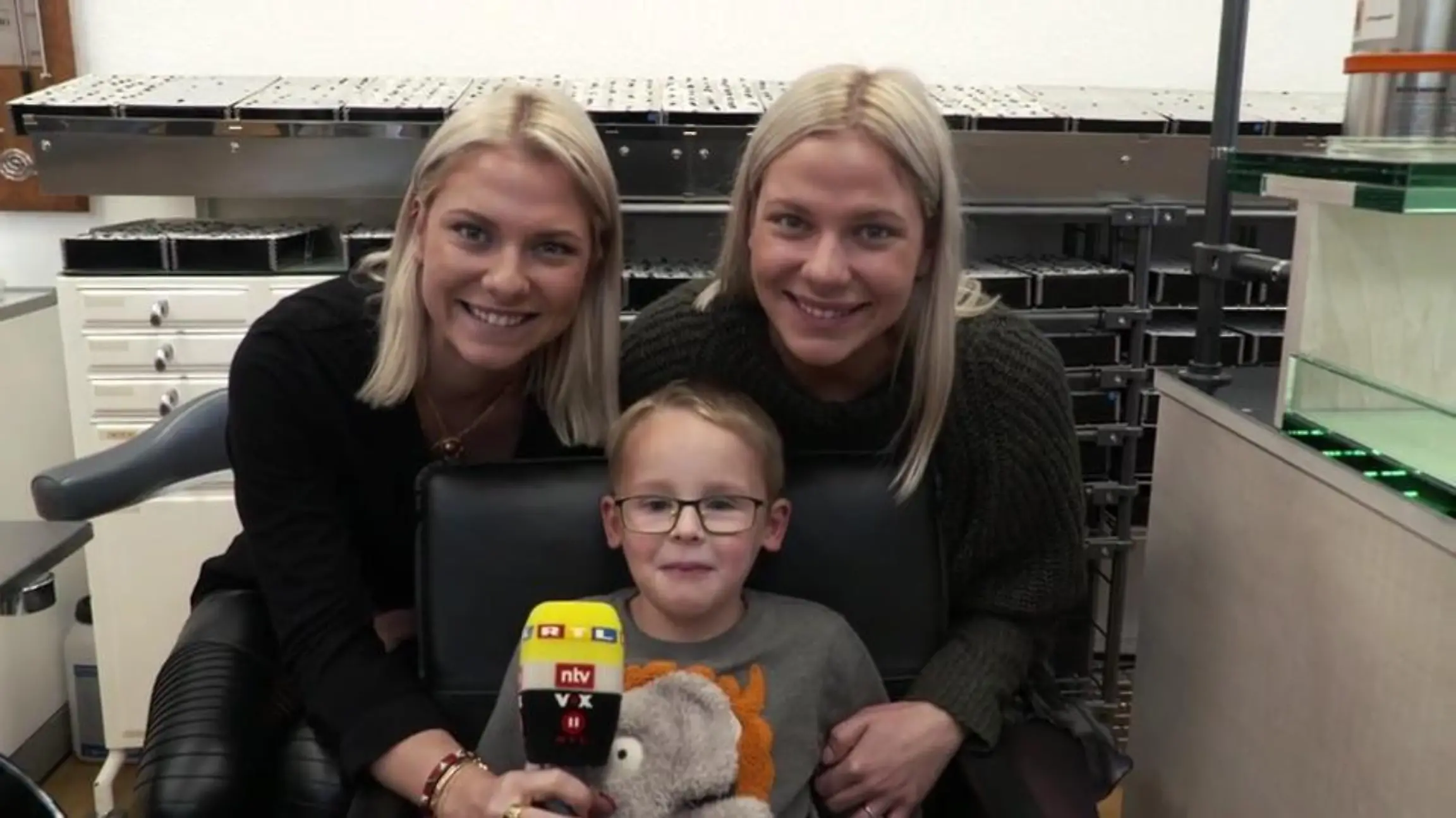 Valentina und Cheyenne wollen Till helfen Kampf gegen Augenkrebs