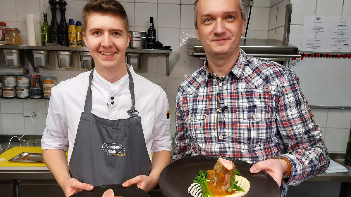 So sehen glückliche Köche aus. Guten Appetit!