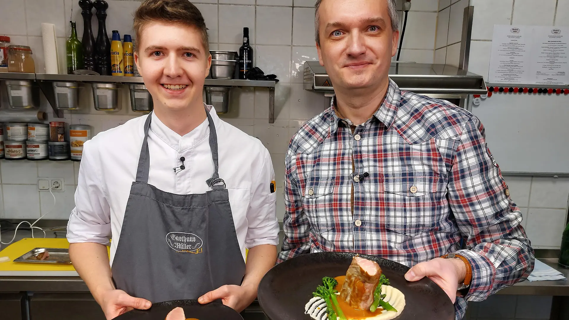 So sehen glückliche Köche aus. Guten Appetit!