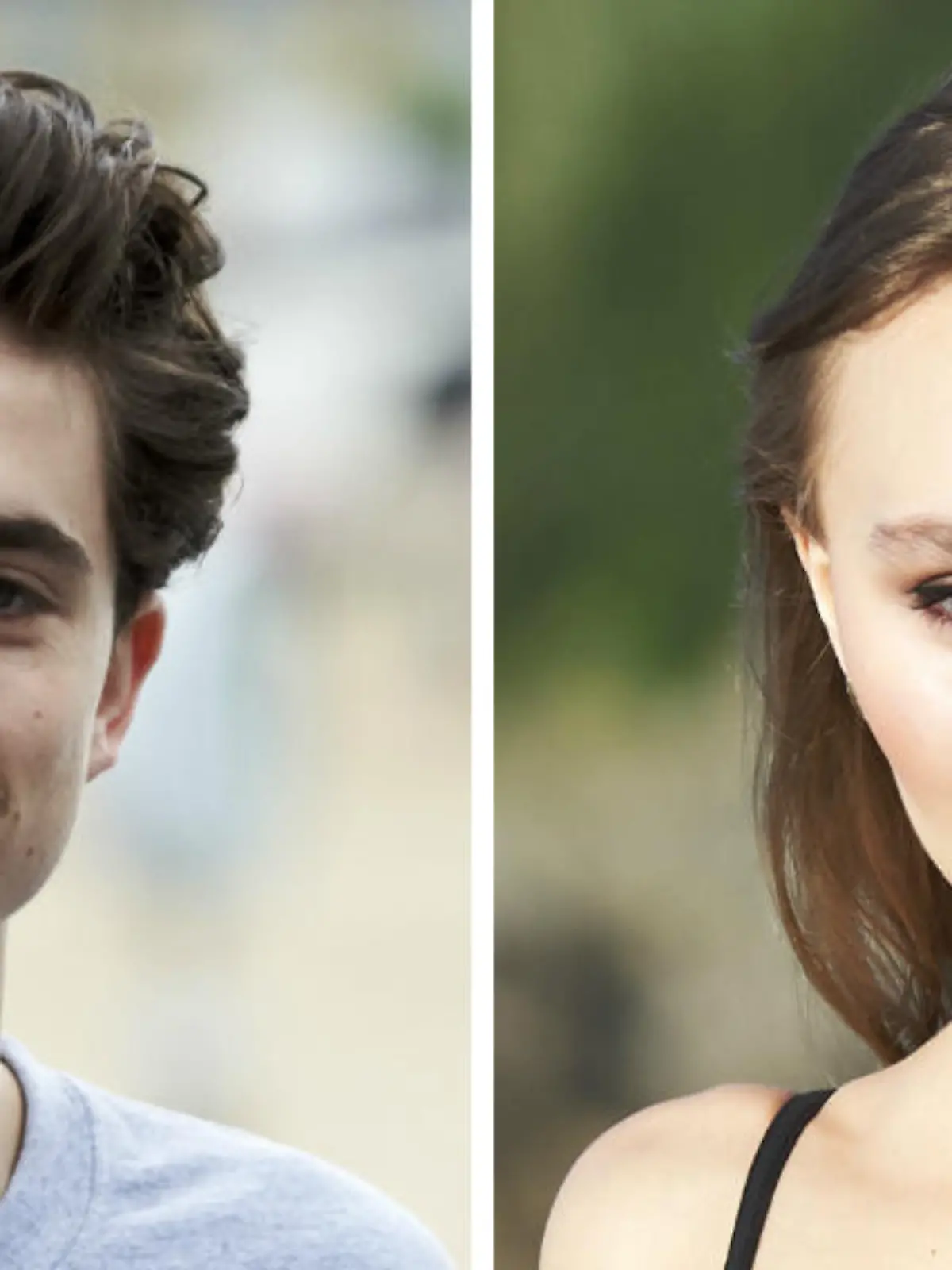 Timothée Chalamet und Lily-Rose Depp