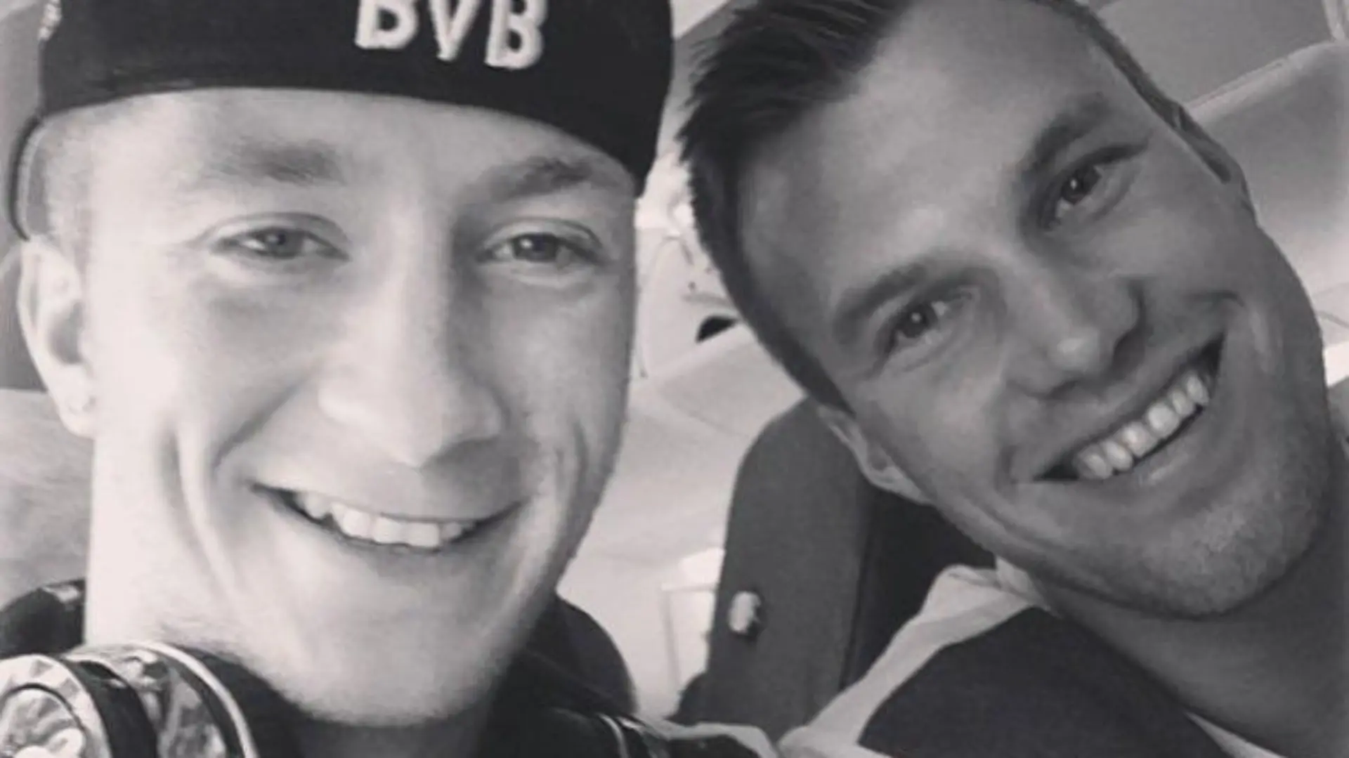 Fußballer Marco Reus und Kevin Großkreutz waren mal Teamkollegen bei Borussia Dortmund.