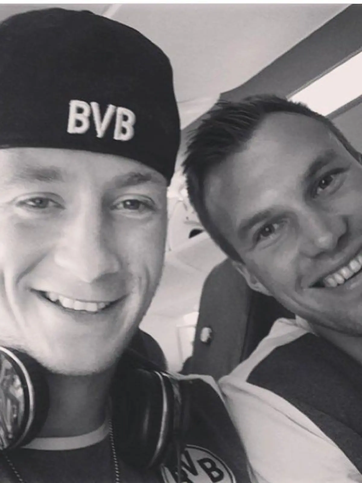 Fußballer Marco Reus und Kevin Großkreutz waren mal Teamkollegen bei Borussia Dortmund.