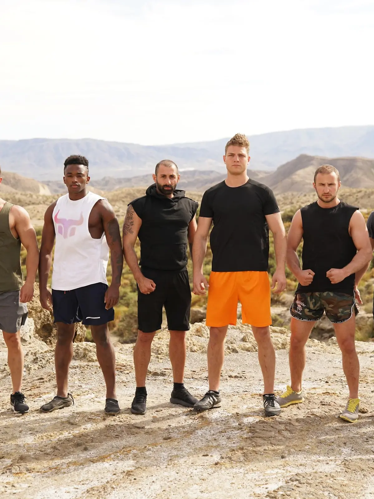 V.l.: Andre De Oliveira, David Bär, Anthony Yeboah, Rodi Al Bakri, Philipp Plöger, Dardan Morina, Markus Ertelt, Lukas Strorath
