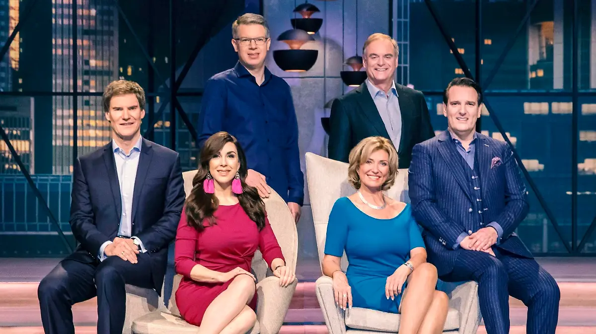 Die Löwen (v.l.): Carsten Maschmeyer, Judith Williams, Frank Thelen, Dagmar Wöhrl, Georg Kofler und Ralf Dümmel.
FREI IM 6-WOCHEN-VORLAUF!!!!