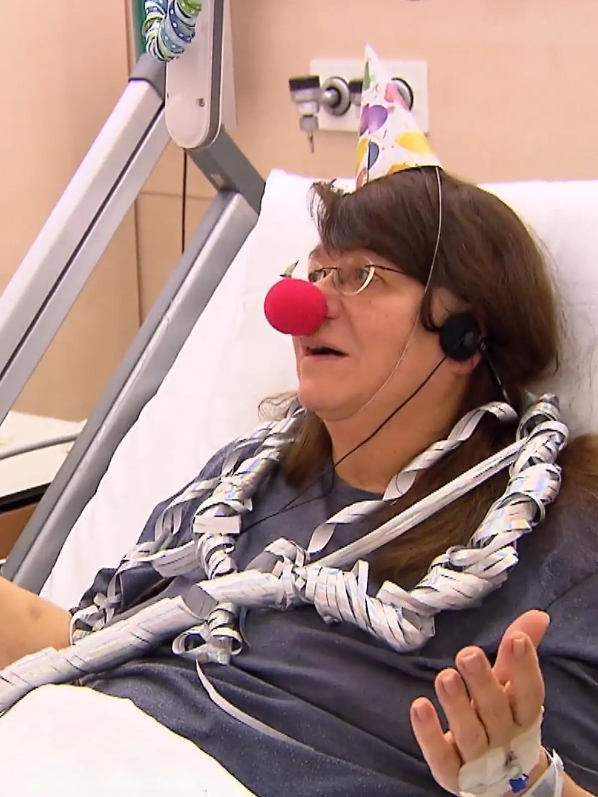 Bild zu: "Karneval im Krankenbett"