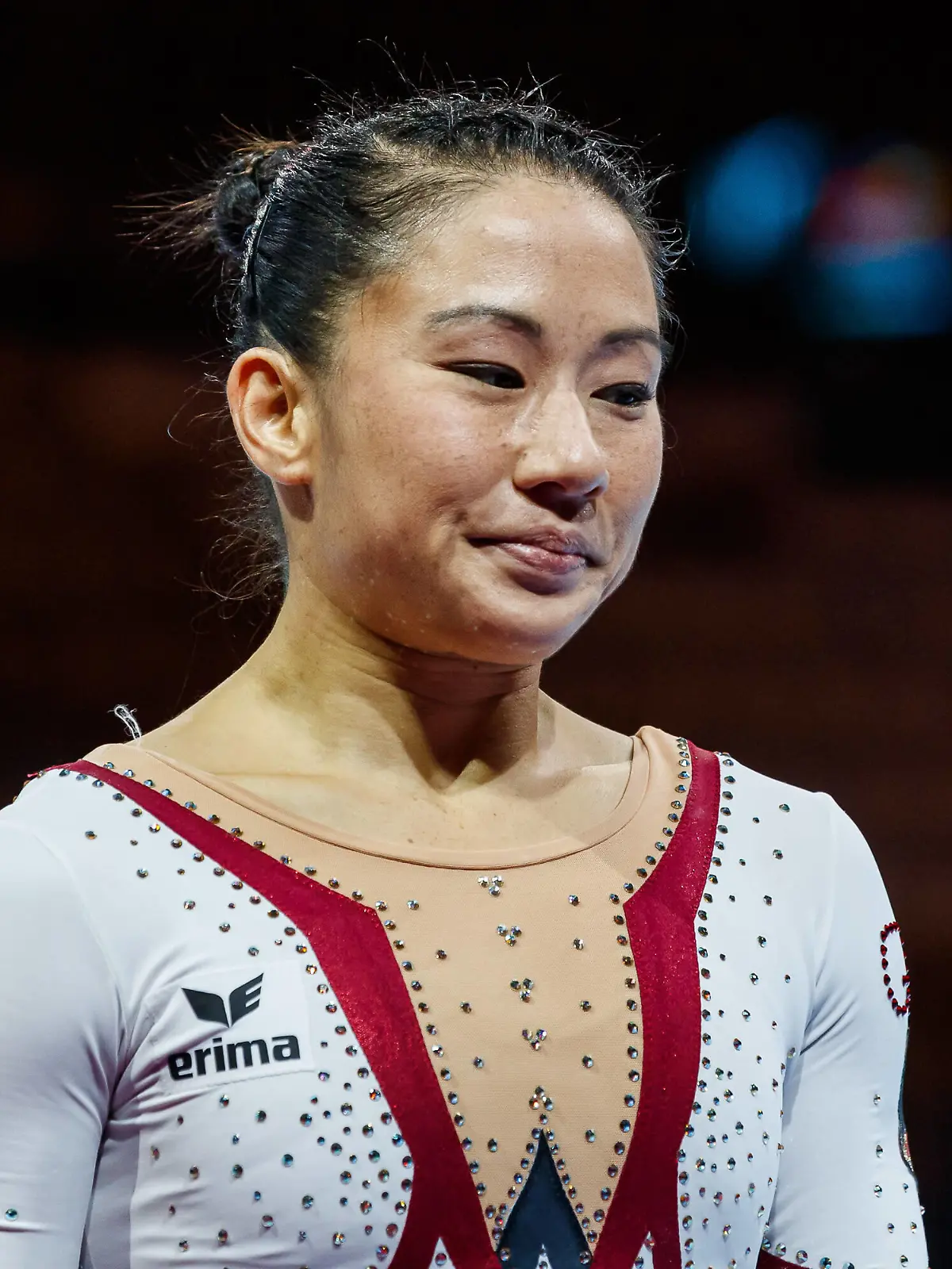 Kim Bui beim Bodenturnen, 8/11/2022, Muenchen Deutschland, European Championships Munich 2022, Gymnastics *** Kim Bui doing floor exercise, 8 11 2022, Munich Germany , Sport, European Championships Munich 2022, Gymnastics xprx 