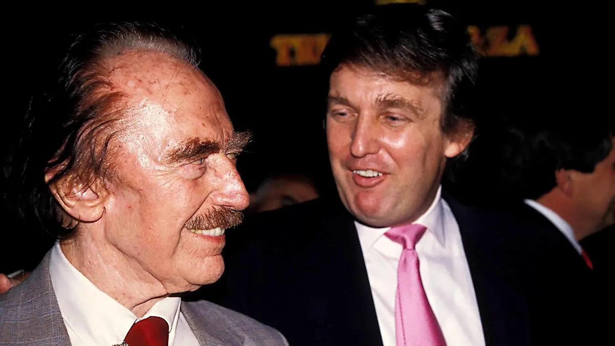 Jan. 1, 2011 - A4934.FRED AND DONALD TRUMP. ADAM SCULL/ 1989 PUBLICATIONxINxGERxSUIxAUTxONLY - ZUMAg49_