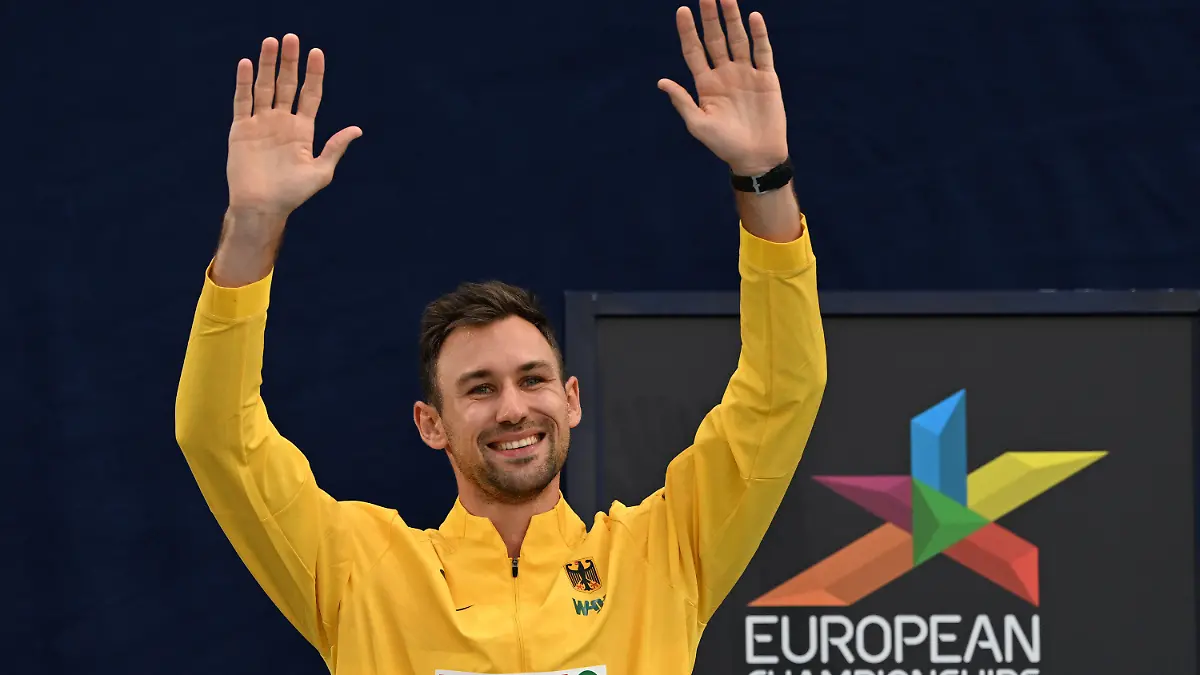 ARCHIV - 17.08.2022, Bayern, München: Zehnkämpfer Niklas Kaul wird zum Sportler des Jahres in Rheinland-Pfalz gewählt. (zu dpa: «Niklas Kaul ist «Sportler des Jahres» in Rheinland-Pfalz») Foto: Angelika Warmuth/dpa +++ dpa-Bildfunk +++