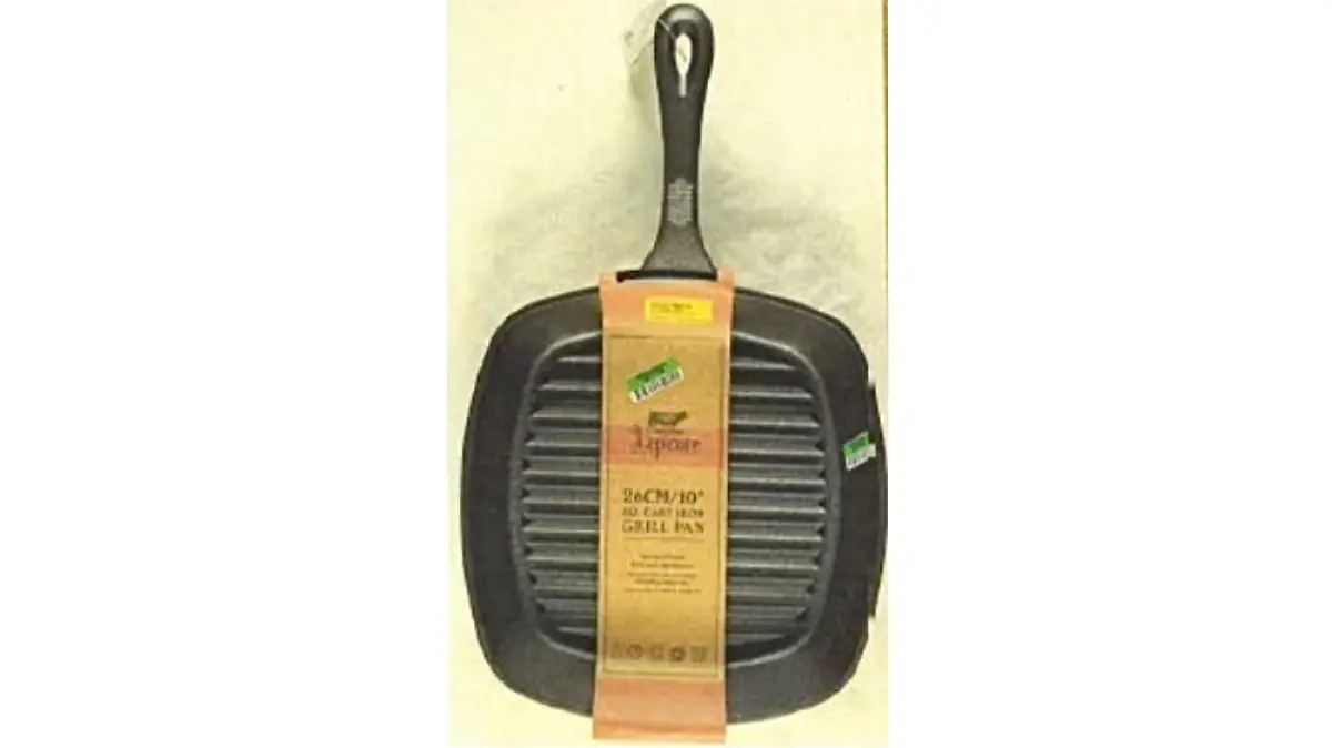 Eine Grillpfanne die von TK Maxx verkauft und nun zurückgerufen wird.