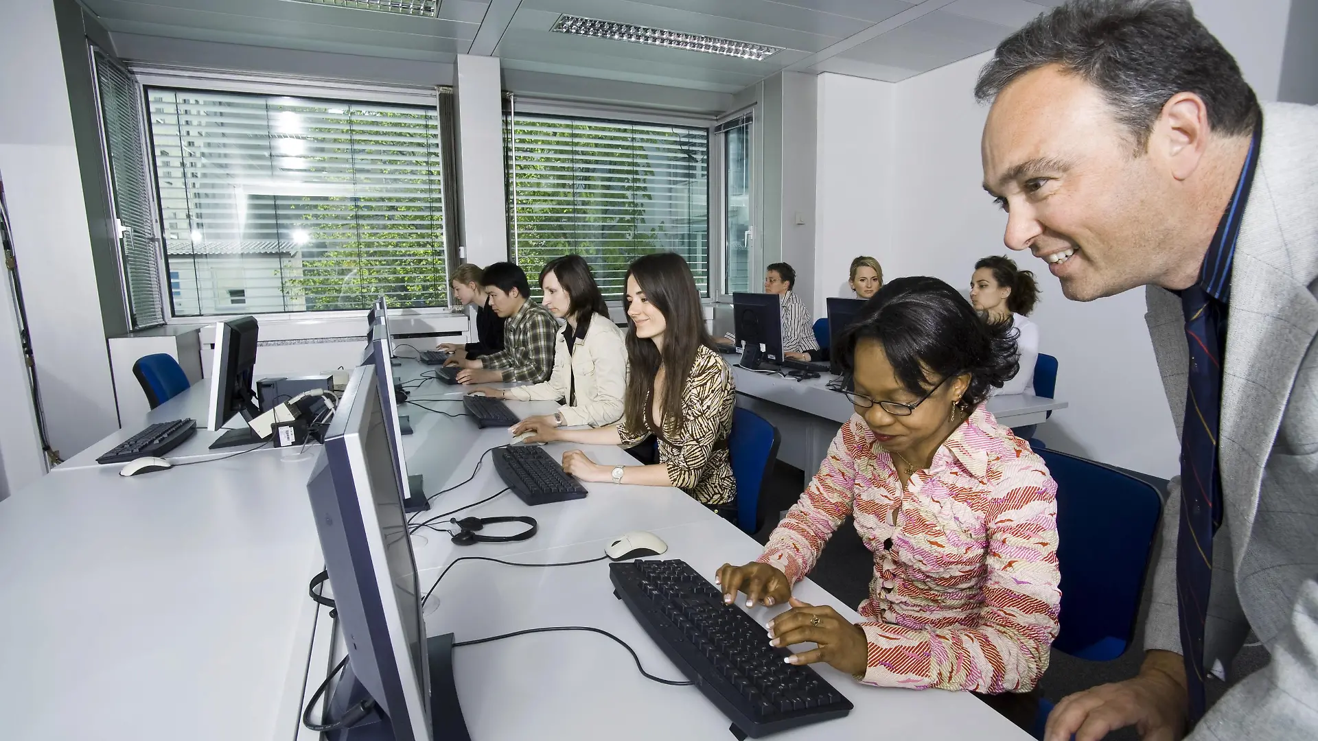 Schulung, Call Center
