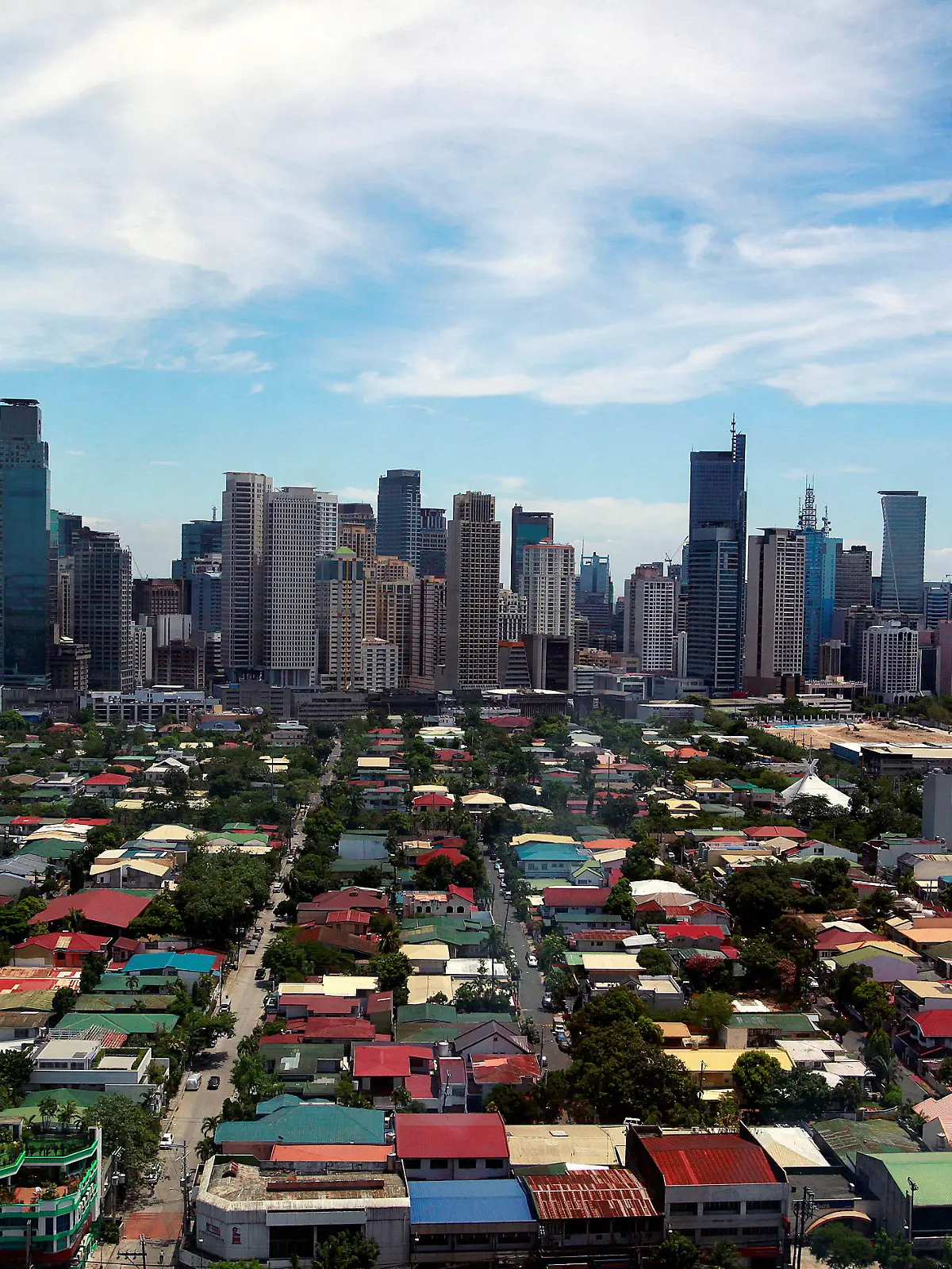 FILE PHOTO: A general view of the skyline from the Makati City Hall in Manila, Philippines, May 11, 2010.   To match Special Report CYBER-HEIST/FEDERAL     REUTERS/Nicky Loh/File Photo/File Photo