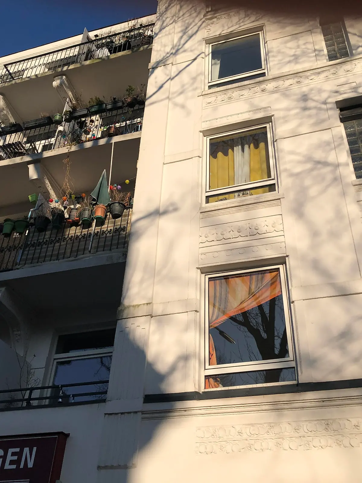 Dieses Haus in Hamburg-Eimsbüttel ist akut einsturzgefährdet.