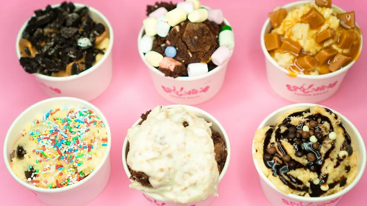 Keksteig-Portionen von Spooning