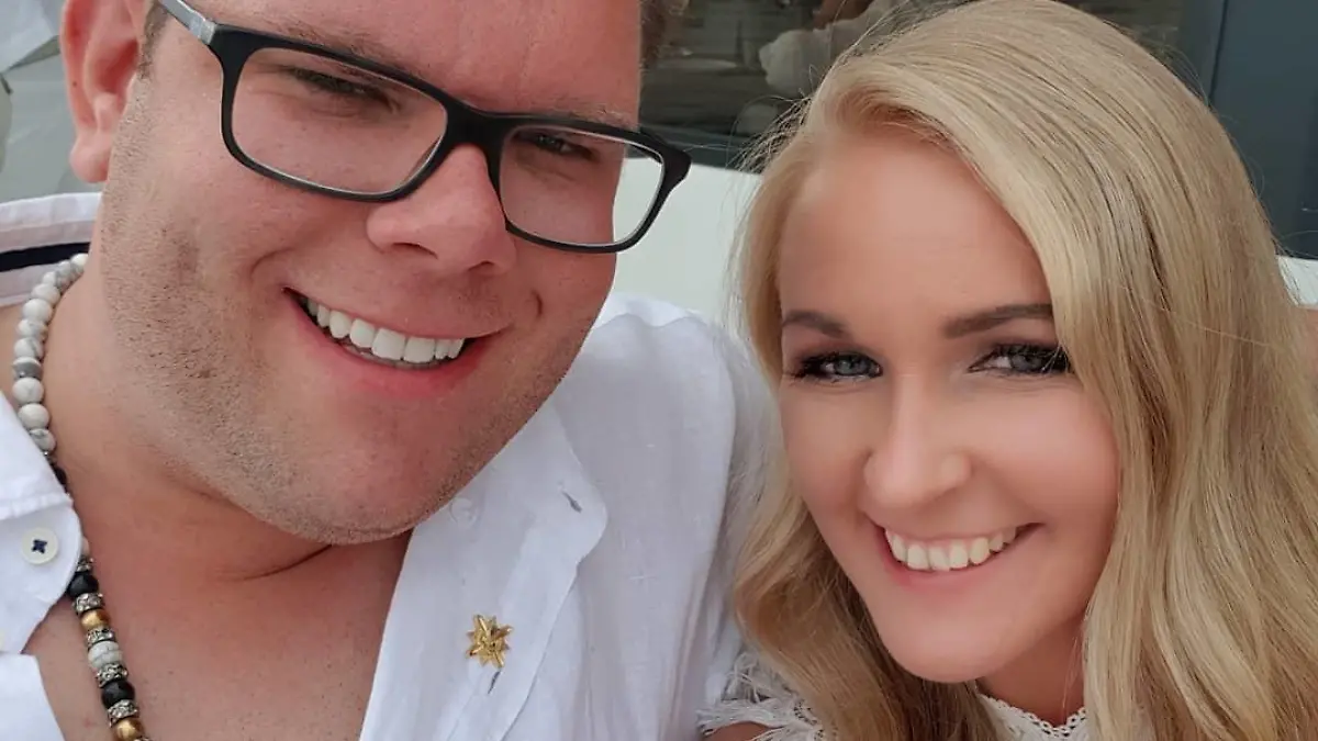 Dennis Schick und Ehefrau Patricia