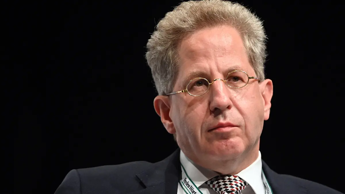 ARCHIV - 14.09.2021, Thüringen, Suhl: Hans-Georg Maaßen (CDU), früherer Präsident des Bundesamts für Verfassungsschutz, nimmt an der Wahlarena der Zeitung "Freies Wort" im Congress Centrum Suhl (CCS) teil. (zu dpa: «Maaßen nennt drohendes Verfahren zum Parteiausschluss rechtswidrig ») Foto: Martin Schutt/dpa-Zentralbild/dpa +++ dpa-Bildfunk +++