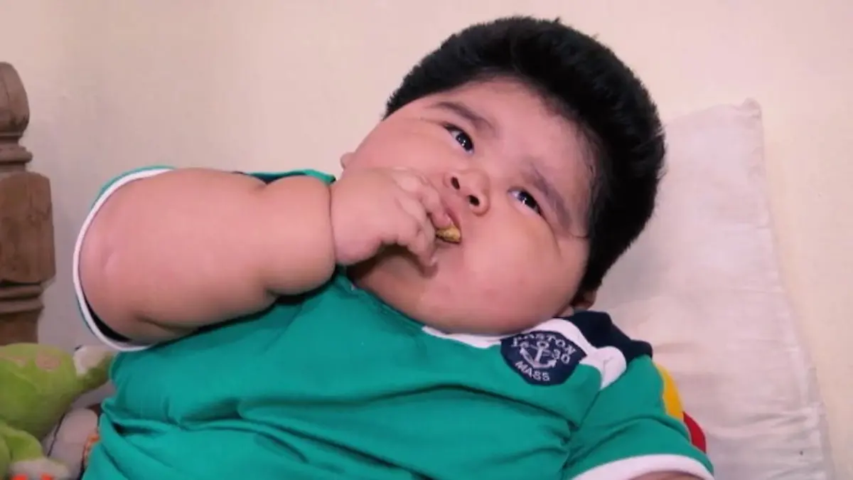 Luis ist das wohl schwerste Baby der Welt Erst ein Jahr und schon knapp 30 Kilo