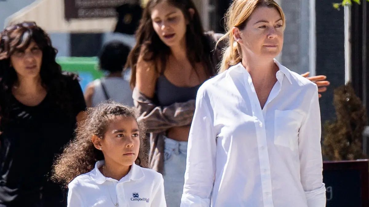 "Grey's Anatomy"-Star Elleb Pompeo mit ihrer Tochter Stella.