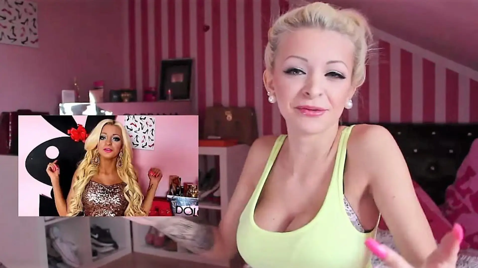 Katja Krasavice: Früher hat sie sich auf Schminke und Push-up-BHs verlassen.