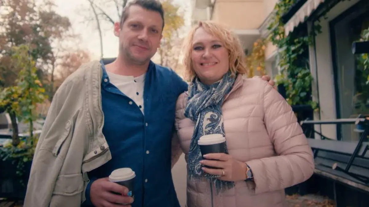André Großer und Eva Stark DKMS