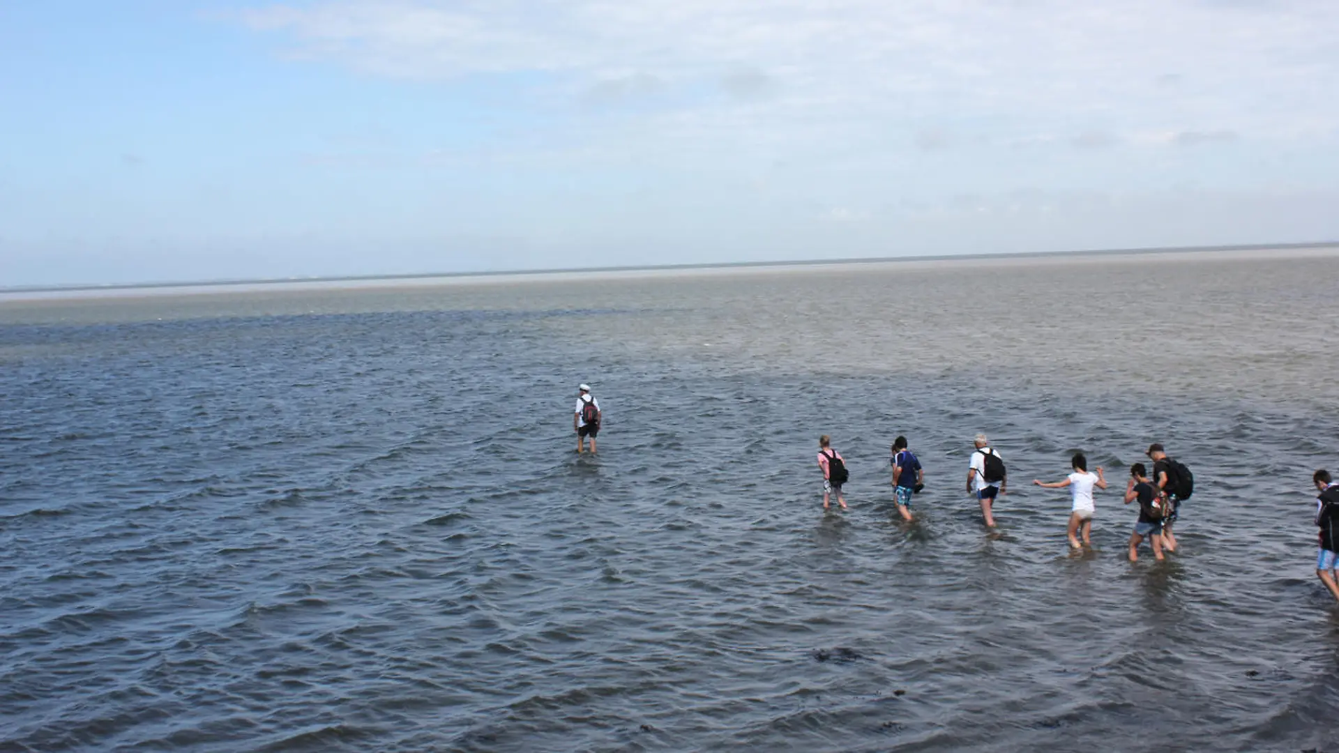 Im Wattenmeer sind besonders die Priele gefährlich für Wanderer. Auch durch Schlick und Treibsand droht Gefahr.