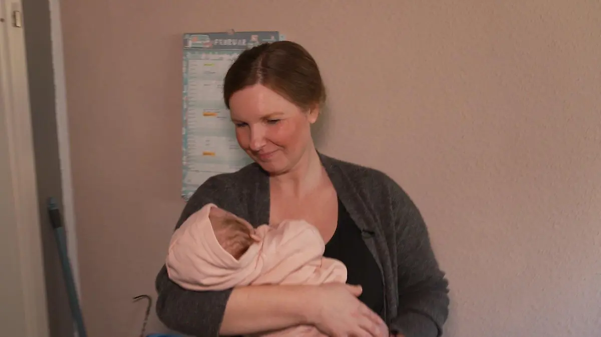 Patricia Drescher ist frischgebackene Dreifach-Mama. Als Epileptikerin muss sie besondere Vorkehrungen treffen.