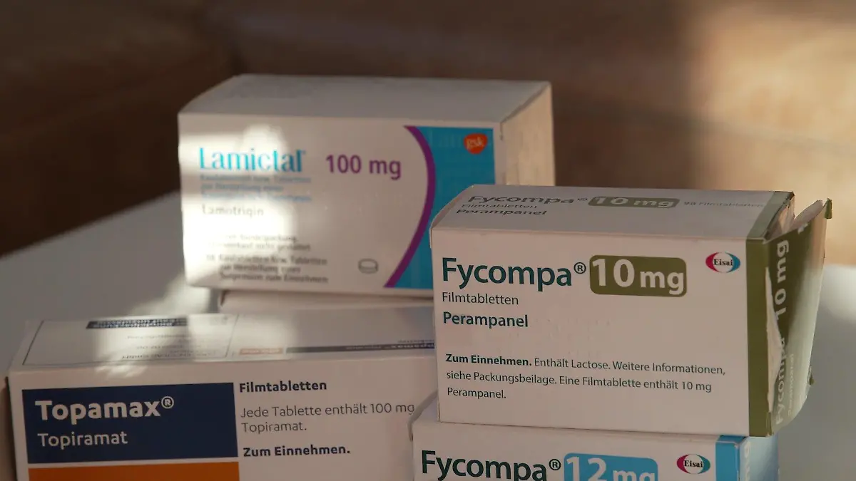 Diese Medikamente nimmt sie jeden Tag, bis zu elf Tabletten.