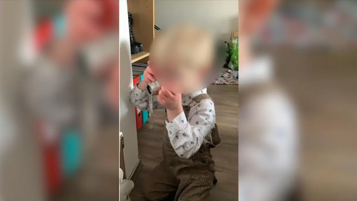 Verwahrloster Junge