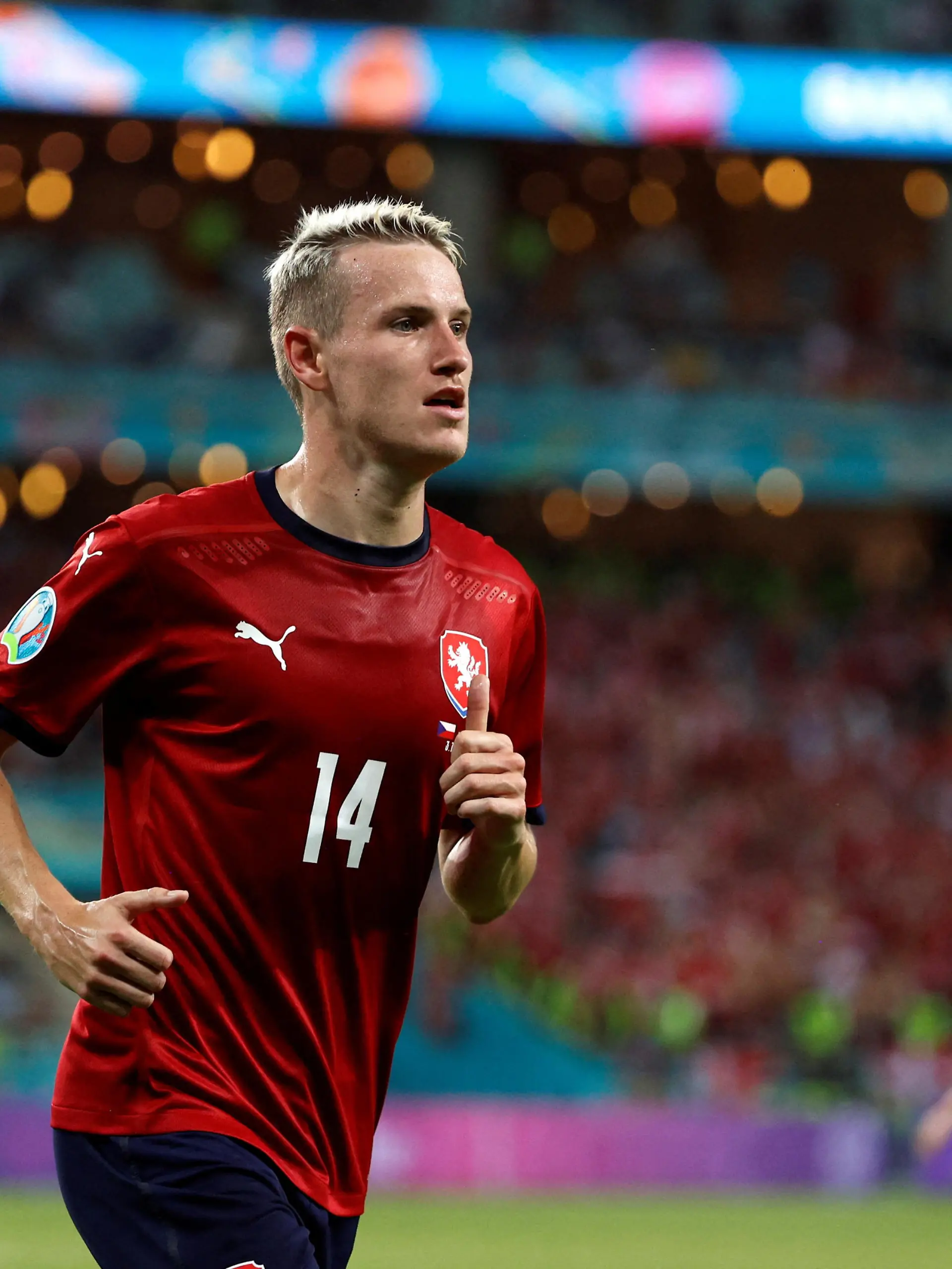 FILE PHOTO: Soccer Football - Czech Republic's Jakub Jankto during the Euro 2020 quarter-final v Denmark - Baku Olympic Stadium, Baku, Azerbaijan - July 3, 2021  Pool via REUTERS/Valentyn Ogirenko/File Photo