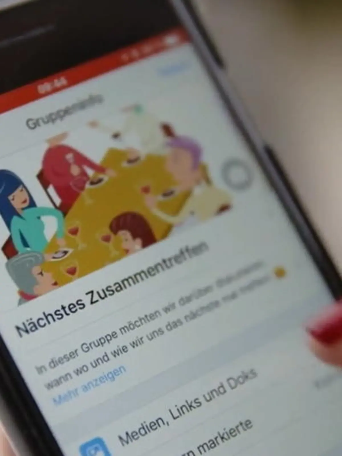 Bild zu: "Neue Funktionen für den Gruppen-Chat"