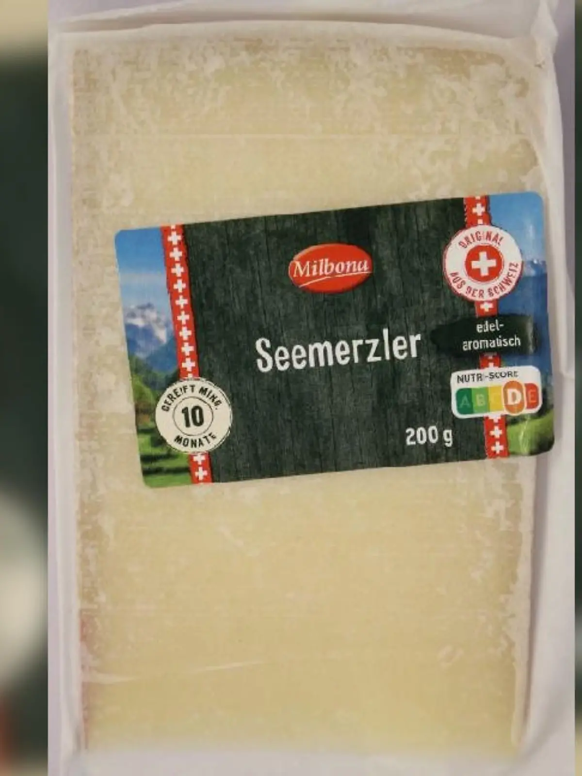 Milbona Seemerzler Käse von Lidl