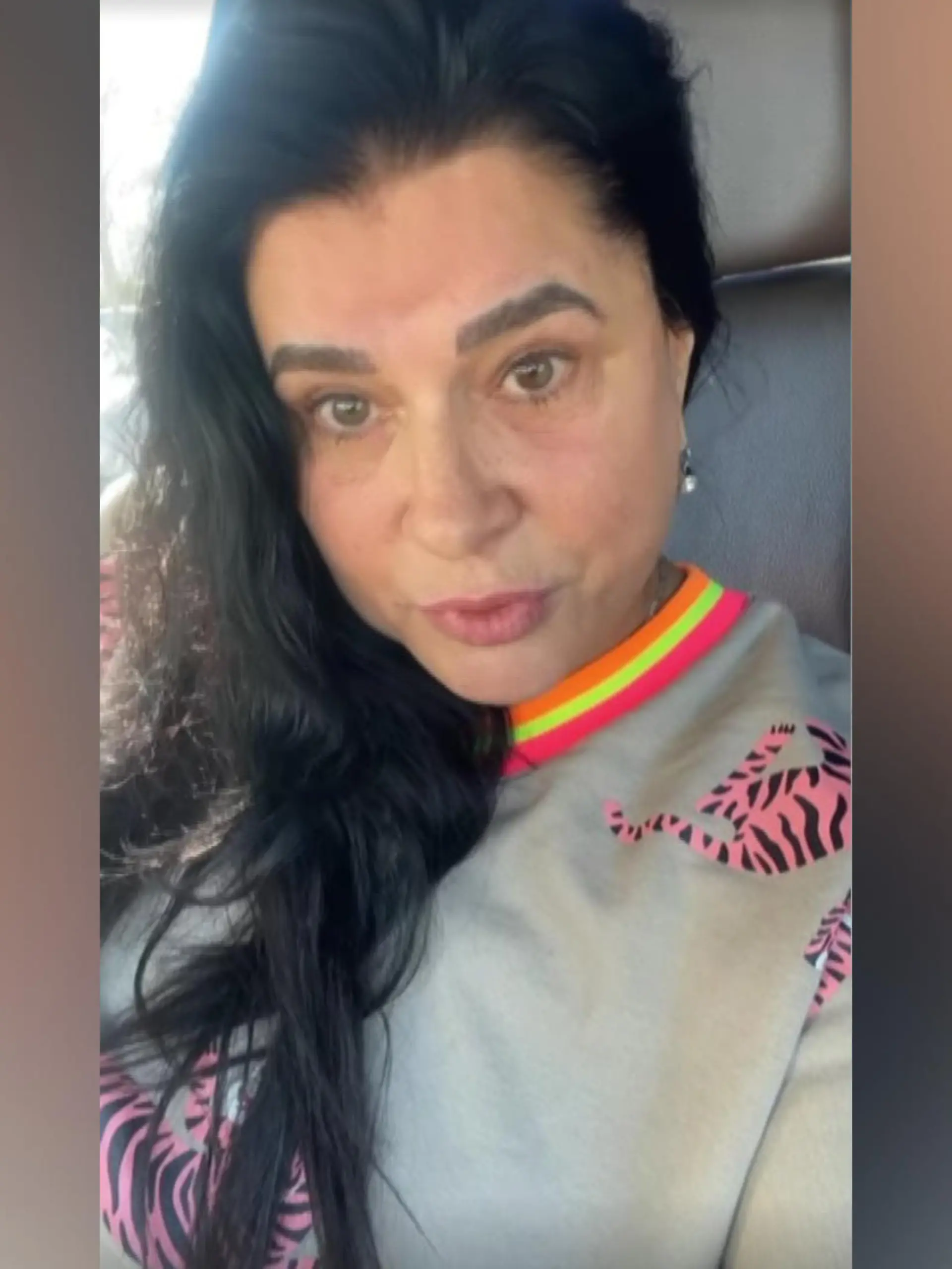 Iris Klein meldet sich am 11. Februar 2023 via Instagram und behauptet, Peter habe ihr seine Affäre gestanden. Quelle: instagram/iris_klein_mama_