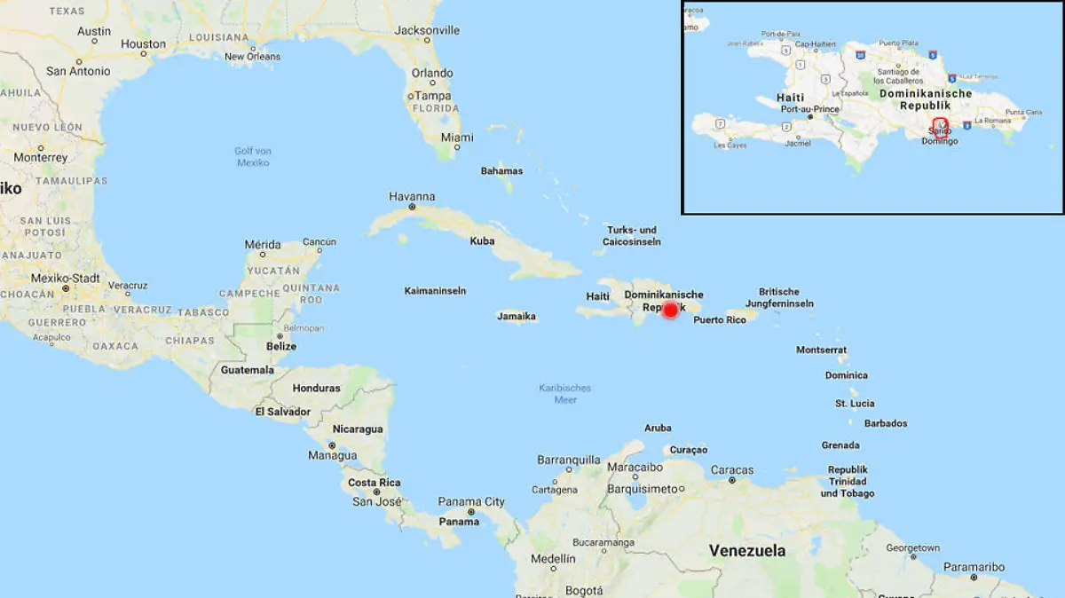Montesinos Beach liegt in der Dominikanischen Republik.