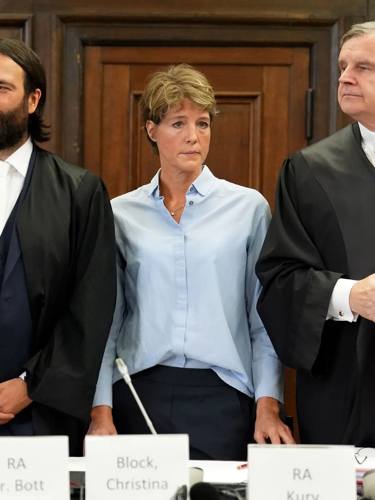 Bild zu: "Christina Block setzt auf gewagte Verteidigungsstrategie"